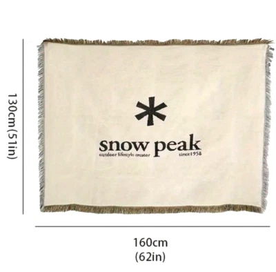 Snow Peak Picnic blanket Mat Leisure Sheet 130X160cm Japan - Image 1 of 4
