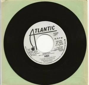 ABBA CHIQUITITA (IN ENGLISH) VERY RARE WHITE LABEL CANADA PROMO SINGLE  - Picture 1 of 1