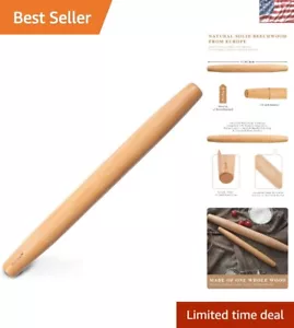 Mini rodillo de madera ecológico para niños - rodillo de masa perfecto de 11" - Imagen 1 de 9