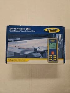 Spectra Precision QM55 Quick Measure Rugged Laser Distance Meter #1213-1310 NEW - Picture 1 of 1