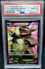 Kangaskhan EX #103 Pokemon Flashfire Has a date of 2016 instead of 2014. Is  this a fake or a weird misprint? : r/IsMyPokemonCardFake