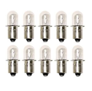 (10) 19.2 VOLT Flashlight / Worklight Replacement XENON Bulbs for CRAFTSMAN 