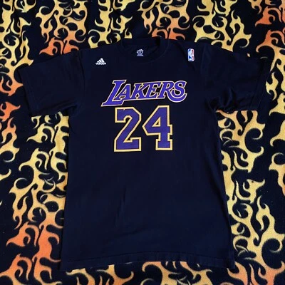 Kobe Bryant Los Angeles Lakers Adidas Jersey Shirt 24 Mens Medium NBA Vintage - Image 1 of 4