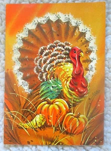 Vintage 1960's Jack Tar Hotel San Francisco Thanksgiving Buffet Dinner Menu - Picture 1 of 3