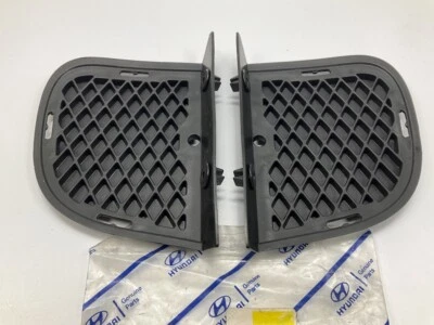 Novo conjunto de inserção de grade de tampa de furo esquerdo e direito parachoque dianteiro fabricante de equipamento original para 05-09 Tucson - Imagem 1 de 4