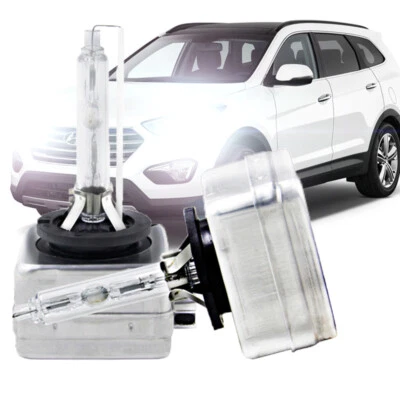 6000K D3S HID Xenon Headlights Bulbs Globes For Hyundai Santa Fe 2010-2017 - image 1 of 4