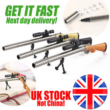 2024 NEW Sniper Rifle Gel Pen 1:4 Novelty Model Toy Gun Write moving parts UK 🎁