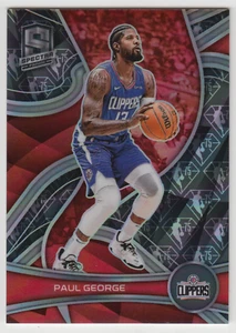 2021-22 Panini Spectra Clippers Paul George 75th Anniversary Prizm #14 - Picture 1 of 2