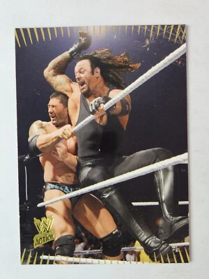 2007 Topps WWE Action #69 UNDERTAKER VS BATISTA - Image 1 of 2