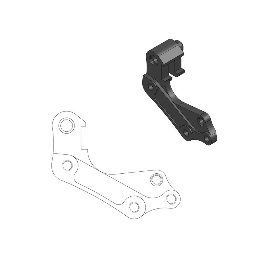 Adaptador de pinza delantera MotoMaster 270 para Husqvarna TC510 2004-2005 Foto 1 de 1