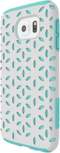 Incipio Dualpro Detail Case for Samsung Galaxy S6 - White/Mint - Picture 1 of 8