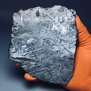 376g  Aletai iron meteorite section Space asteroid fragments - Picture 1 of 24