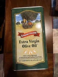Supremo Italiano Extra Virgin Olive First Cold Pressed 101.4 Fl. Oz- 3 L - Picture 1 of 1