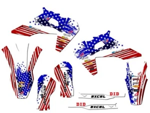 2019-2022 FS MERICA Usa Senge Graphics Kit Compatible with Husqvarna - Picture 1 of 10