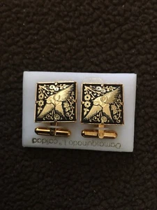 Damascene Cufflinks - Picture 1 of 3