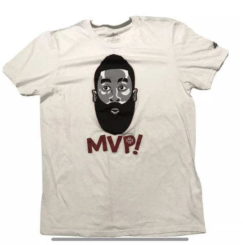 James Harden MVP Adidas Mens Tshirt Medium 28 in. L 21 in. W NBA Cover