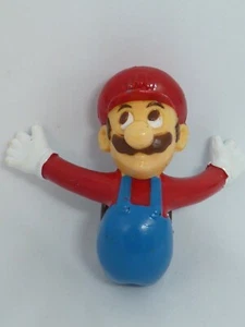 FIGURINE ANCIENNE PVC PLASTIQUE PUB PERSONNAGE MARIO N° 3 - Foto 1 di 6