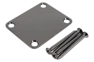 GOTOH NBS-3 Steel Guitar Neck Plate - Cosmo Black - Picture 1 of 2