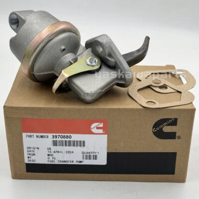 Fuel Lift Pump 4983584 For Cummins Dodge 5.9 89-93 Diesel W/gaskets 3970880 NEW - Image 1 of 4