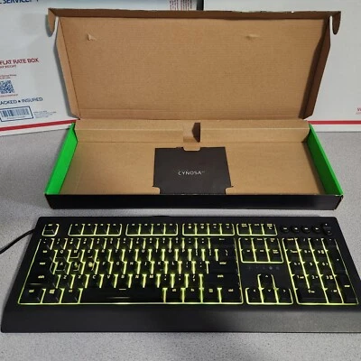 Razer Cynosa V2 Gaming Keyboard: Customizable Chroma RGB Lighting - Black - Image 1 of 4
