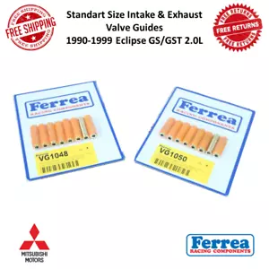 Ferrea Standart Size Intake & Exhaust Valve Guides Fits 90-99 Mitsubishi Eclipse - Picture 1 of 10