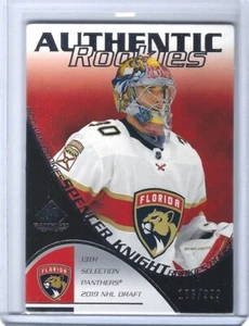2021-22 SP Spiel gebraucht '03-04 Retro Rookies #RC-7 Spencer Knight 188/999 - Bild 1 von 2