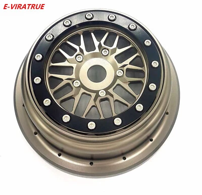 E-VIRATRUE Aluminum Bead Lock Wheel For Losi Super BAJA REY 1/6 1pcs - Image 1 of 4