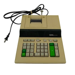Royal 248PD II Electronic Calculator Adding Machine Print Display Vintage PARTS - Picture 1 of 12