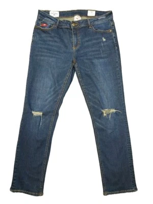 LEE COOPER women's retro Girlfriend design distress skinny denim Jeans 12  - Image 1 of 4