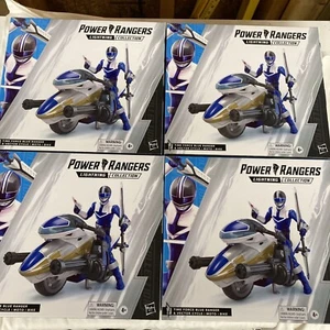 4! Power Rangers Lightning Collection Time Force 6" Blue Ranger & Vector Cycle - Bild 1 von 4