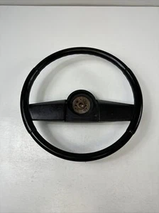 1982-1992 Chevy S10 Truck Steering Wheel Molded Rubber OEM Black - Picture 1 of 17