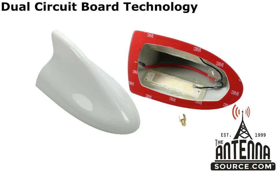 Antena funcional AM/FM BLANCA aleta de tiburón - Se adapta a: Infiniti QX70 2014-2017 Foto 1 de 1