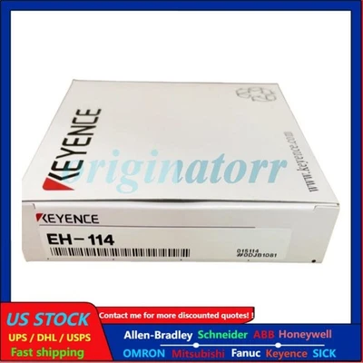 1PC New Keyence EH-114 Digital Fiber Optic Sensor Amplifier EH114 - Image 1 of 4
