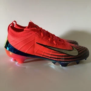 Botines de fútbol Nike 11 Vapor Elite 1 para hombre HF1099-600 carmesí/naranja/negro NUEVO - Imagen 1 de 9