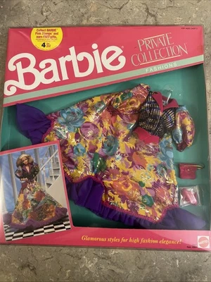 Barbie Private Collection Glamorous Floral Fashions 1990 #7097 Foto 1 de 4