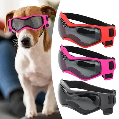 Pet dog snow sunglasses goggles UV dog goggles eye protection windproof - Image 1 of 4