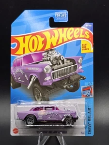 Hot Wheels 55 Chevy Bel Air Gasser 43/250 - Foto 1 di 2