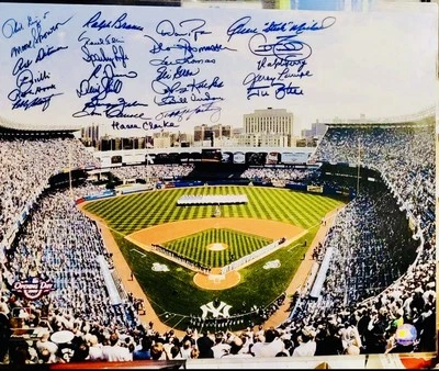 NY Yankees Signed 2006 Opening Day 16x20 Photo Signed by 26 NY Yankees JSA-COA🔥 - Image 1 of 4