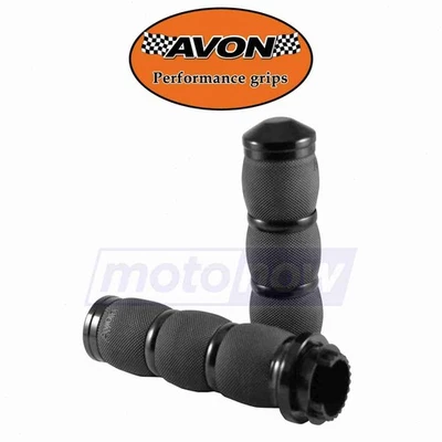 Avon Grips Air Cushioned Metric Grips for 2004-2008 Kawasaki VN1600A Vulcan jz Foto 1 de 4