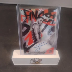 2025 Topps Finest WWE Johnny Gargano Auto  Refractor /25 SSP #FA-GGO - Picture 1 of 4