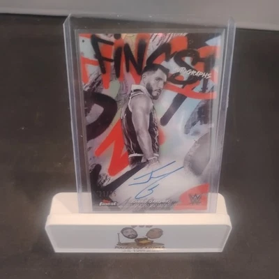 2025 Topps Finest WWE Johnny Gargano Auto  Refractor /25 SSP #FA-GGO - Image 1 of 4