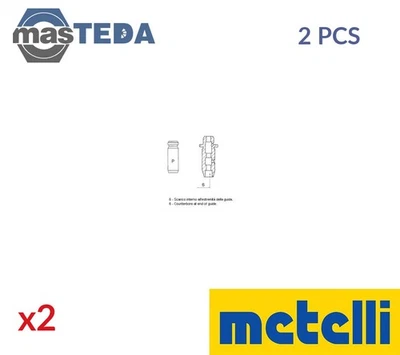 01-S3008 VALVE GUIDE METELLI 2PCS FOR CITROËN C4 AIRCROSS 1.8L 110KW - Image 1 of 4