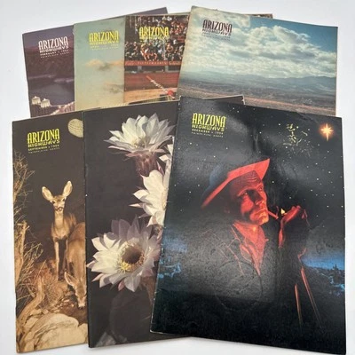 Arizona Highways Magazine | Lot Of 7 | 1954 | Feb, Apr-May, July, Sept-Oct, Dec - Image 1 of 4