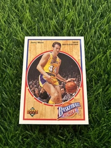 1991-92 Upper Deck Basketball Heroes Jerry West Los Angeles Lakers #3 MVP B16 - Picture 1 of 2