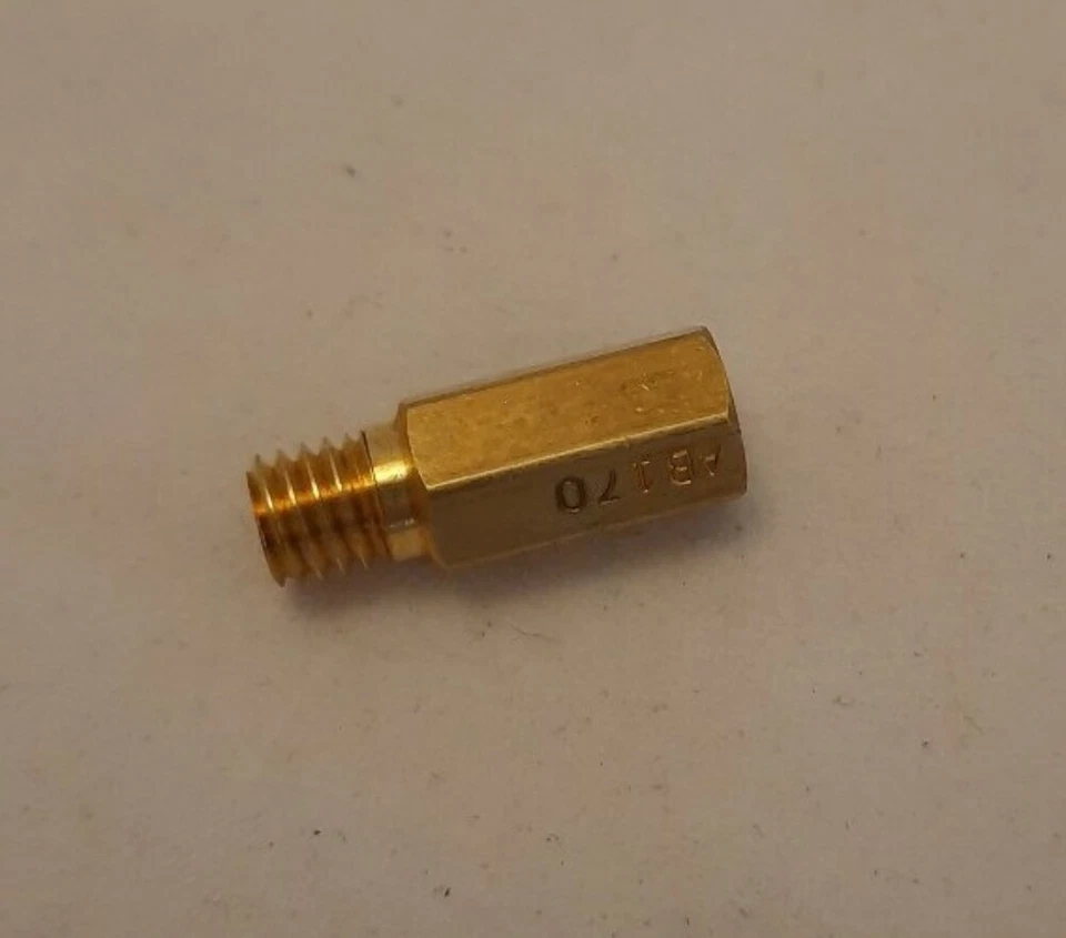 QTY 3 NEW EBC CR170 Brass Main Jets Hex Head Type For Keihin Carbs Foto 1 de 1