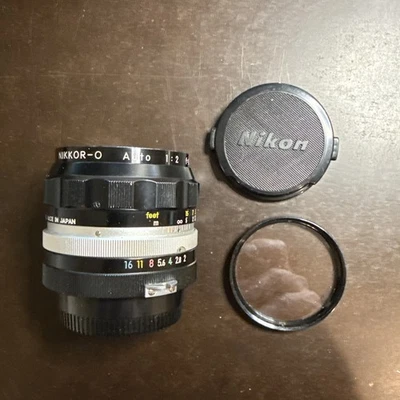 LENTE PRINCIPAL NIKON NIKKOR-O AUTO 35 MM F2 ÁNGULO DE VISIÓN NATURAL COMO ESTÁ Foto 1 de 4
