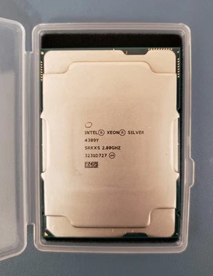 Procesador CPU Intel Xeon Silver 4309Y SRKXSFCLGA41898Core 36 GHz MinortailTes G2U Foto 1 de 4