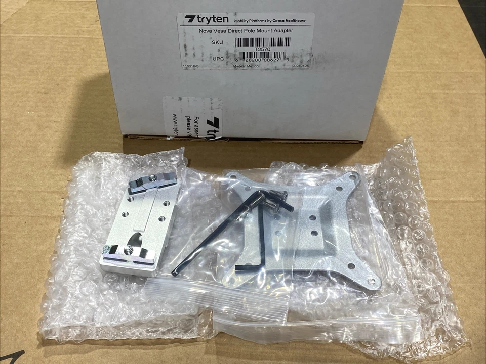 Capsa T2570 Tryten Monitor Fixed Pole Mount Adapter New - Image 1 of 4