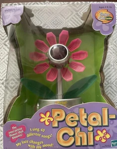Flor cantora margarita bailarina rosa chi pétalo electrónico tigre 2001 vintage. Nuevo - Imagen 1 de 8