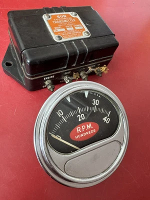 Tacómetro y transmisor EB-2 Sun RC 40 de colección Foto 1 de 4